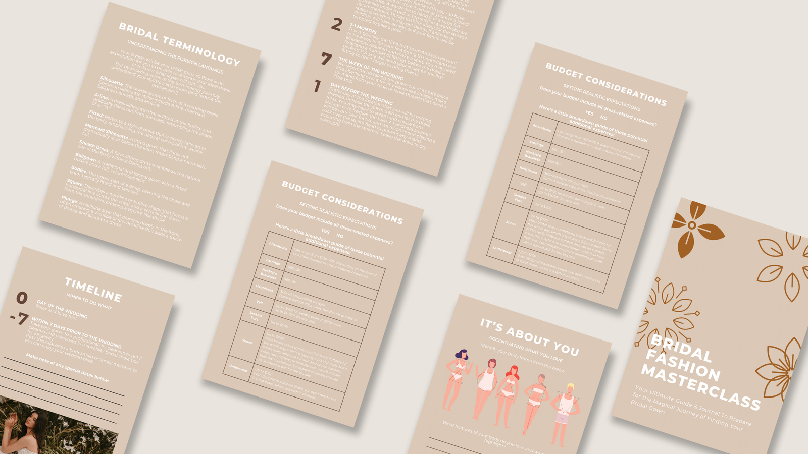 Free Bridal Fashion Masterclass E-Book