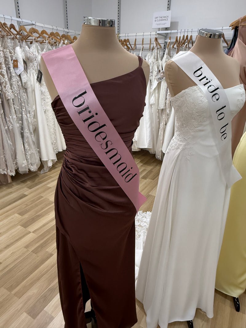 Bridesmaid Sash - Giftware - Honey Fawn