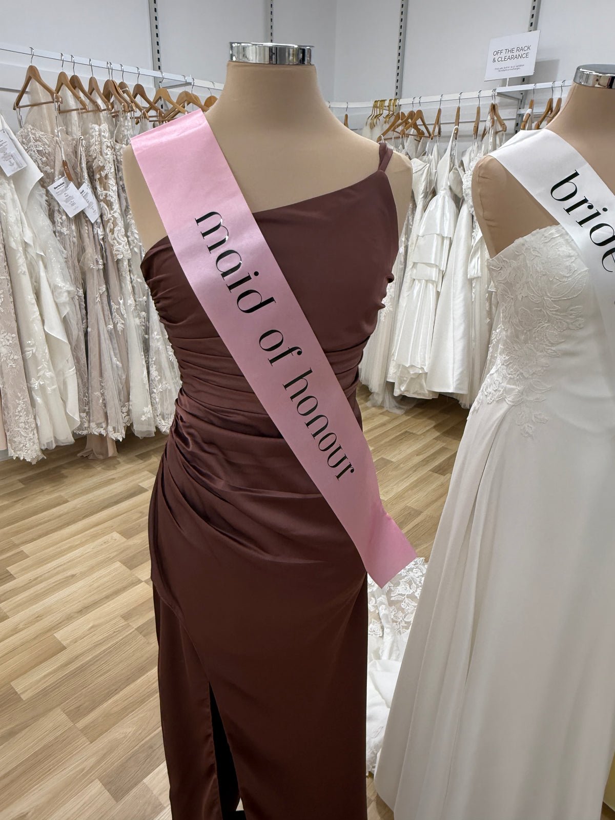 Maid of Honour Sash - Giftware - Honey Fawn