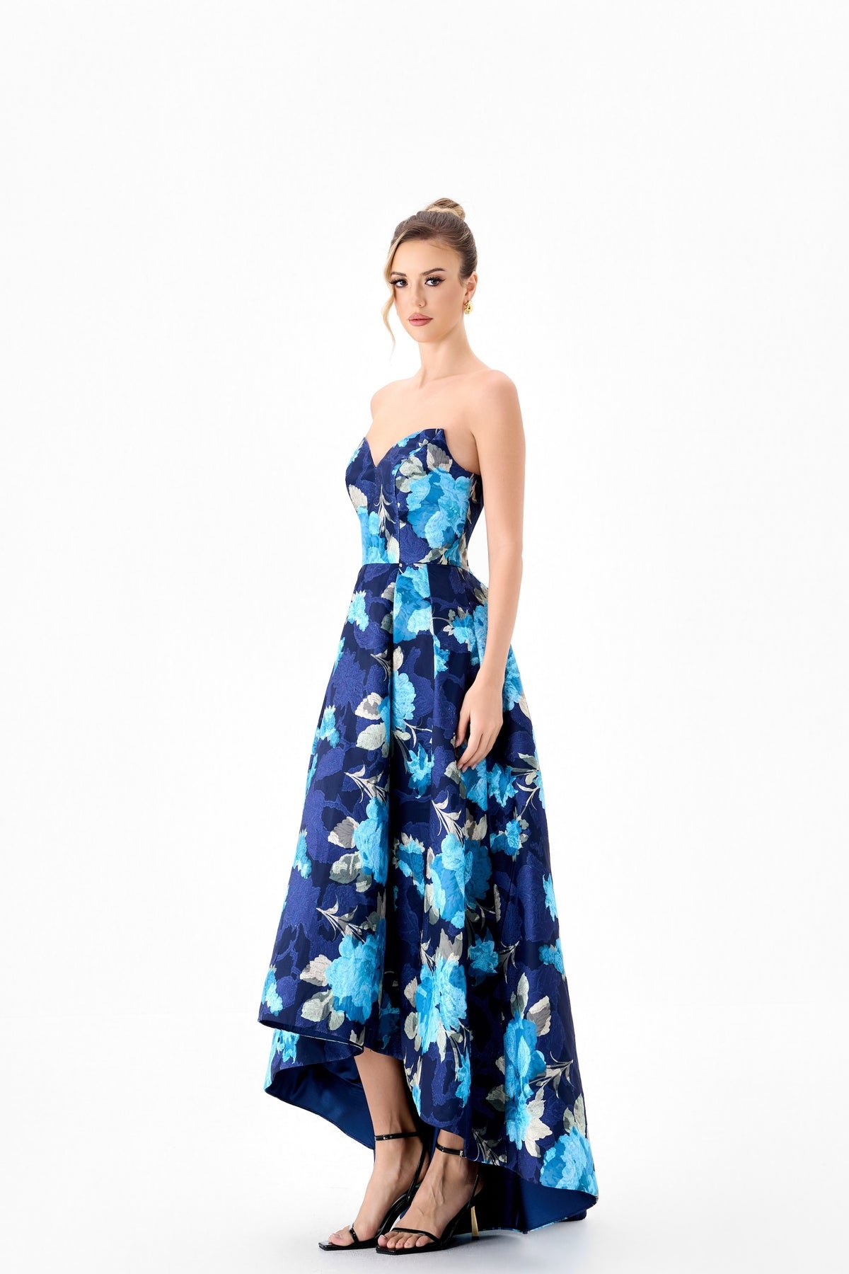Tanica Strapless Hi-Lo Gown - Dress - Bariano