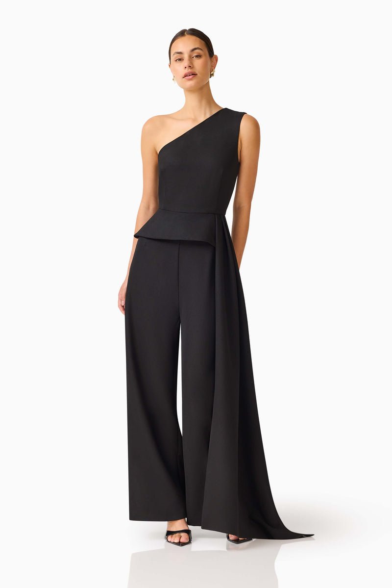 Solenne Jumpsuit Black - Dress - Elliatt