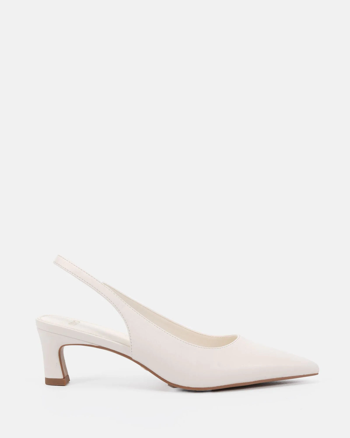 Ivara White Heel - Shoes - Novo Shoes