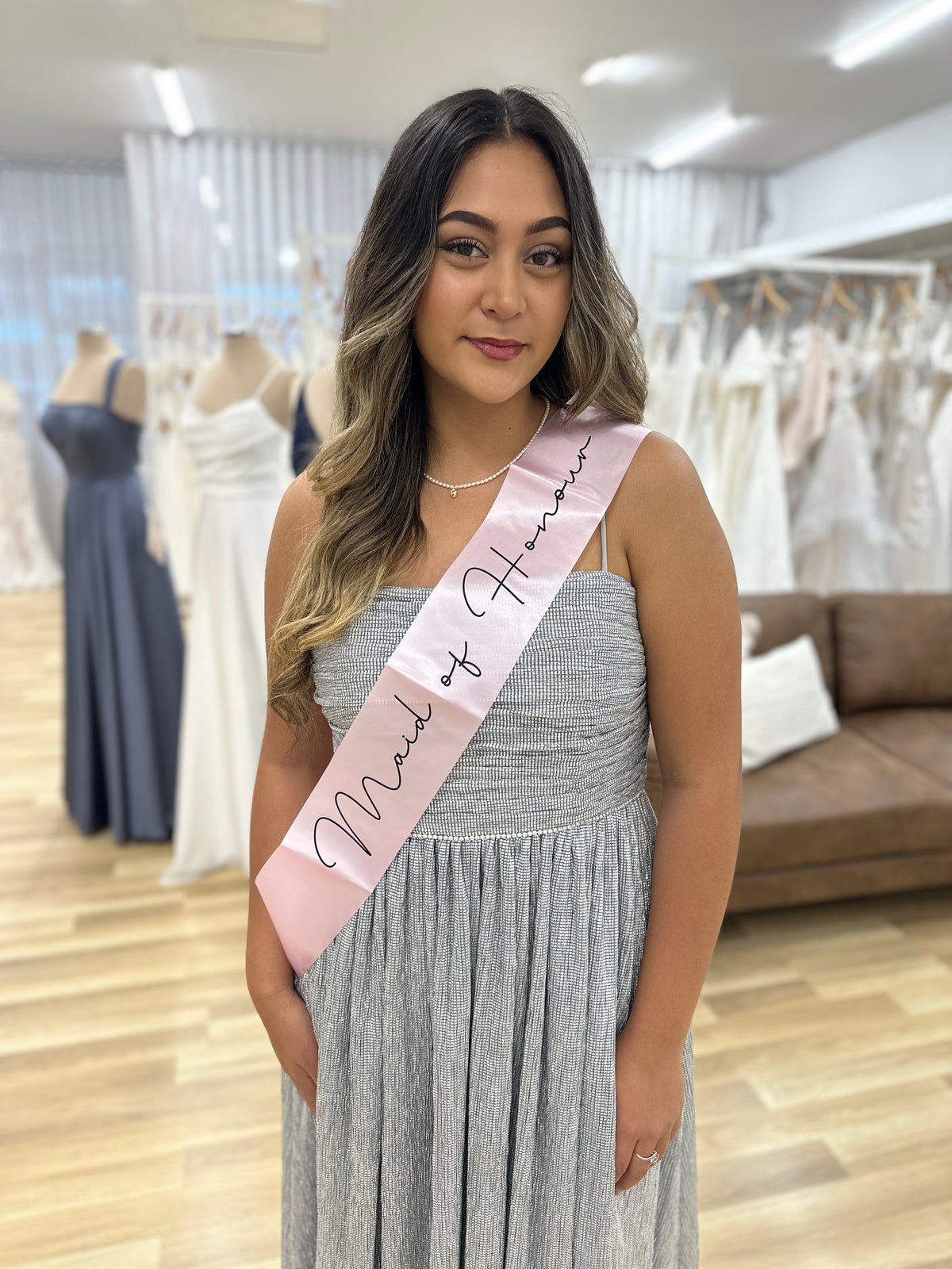 Maid of Honour Sash - Giftware - Honey Fawn Boutique