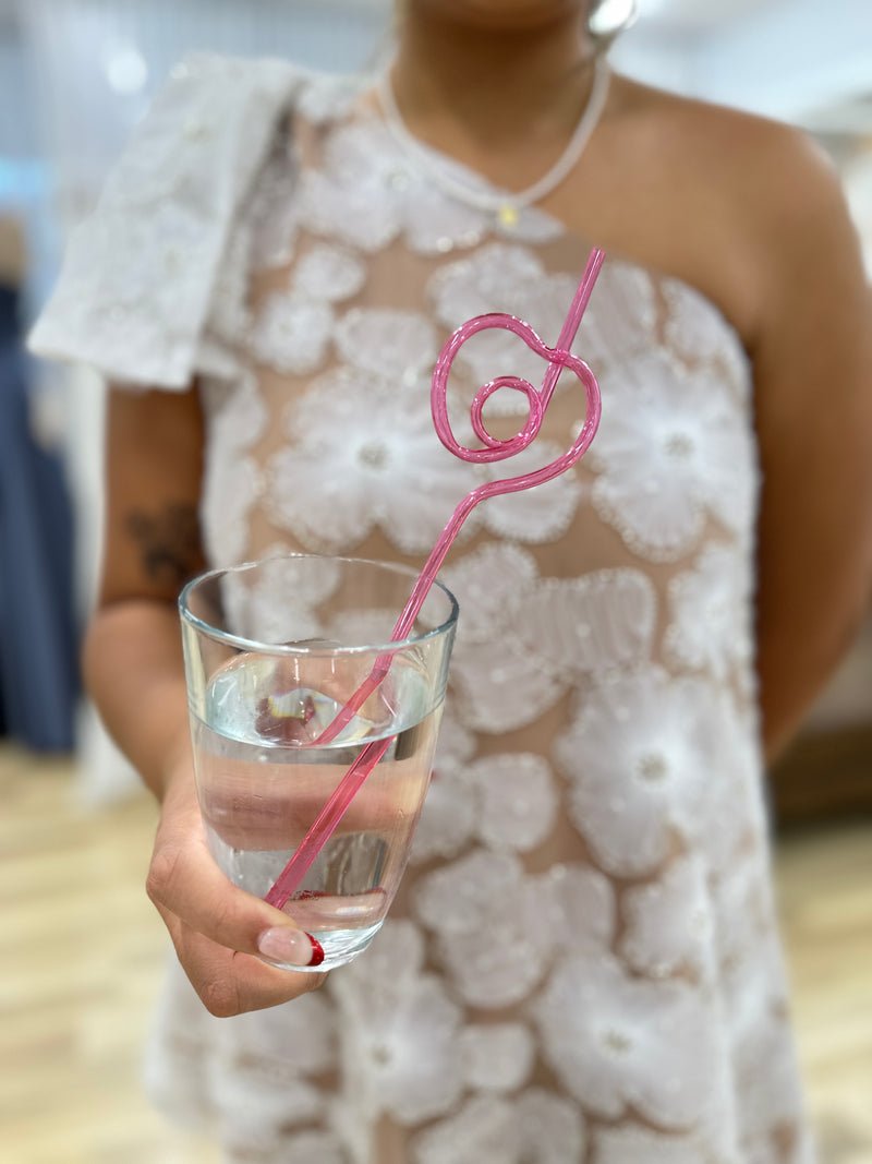 Heart Straw - Giftware - Honey Fawn Boutique