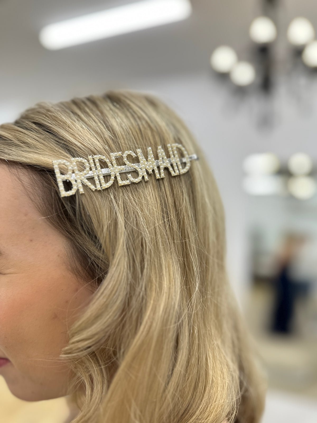 Bridesmaid Pearl Bead Hair Clip - Giftware - Honey Fawn