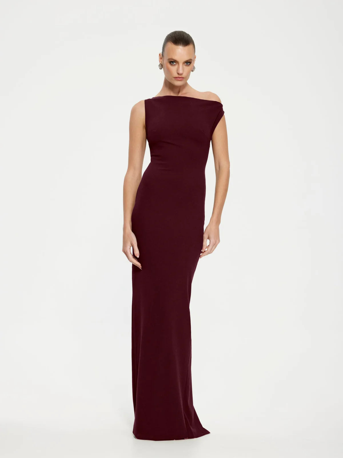 Inaya Gown Wine - Dress - Effie Kats
