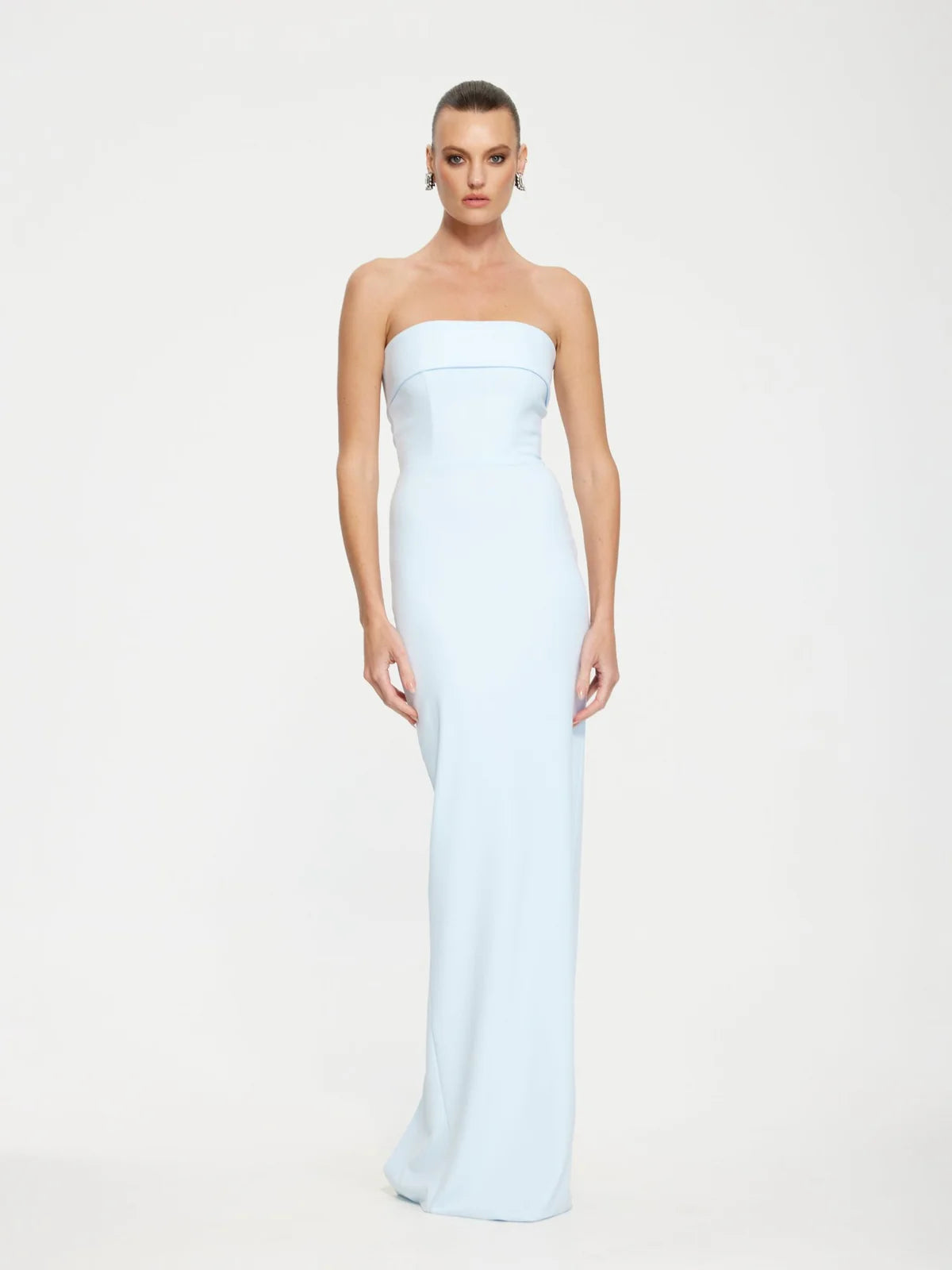 Monroe Gown Ice Blue - Dress - Effie Kats
