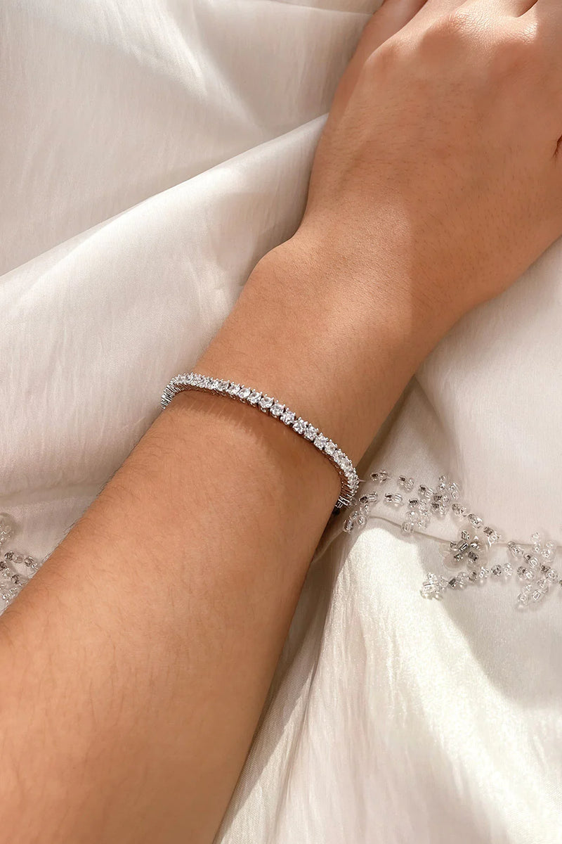 Valentina Bracelet Silver - Jewellery - Windsor Bridal Jewellery